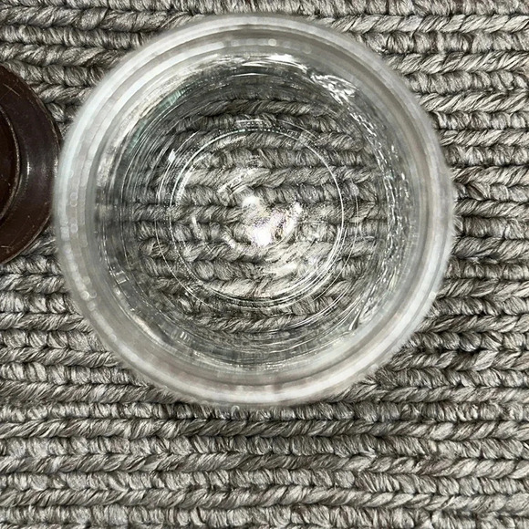 Vtg Anchor Hocking Eagle 1776 Clear Glass Jar Brown Lid 8” - Picture 7 of 8